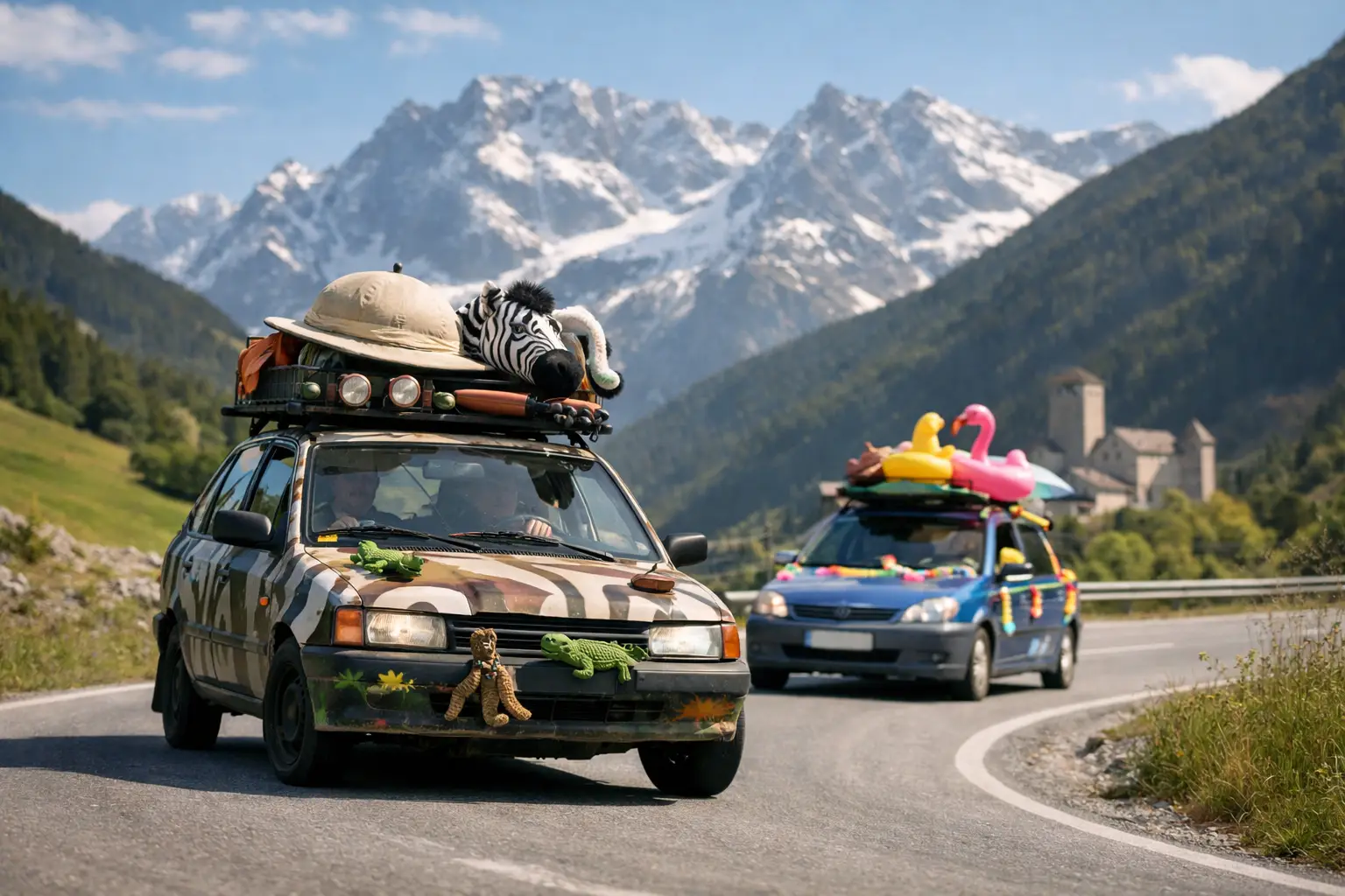 Charity Car Rally: A Bonkers European Escape