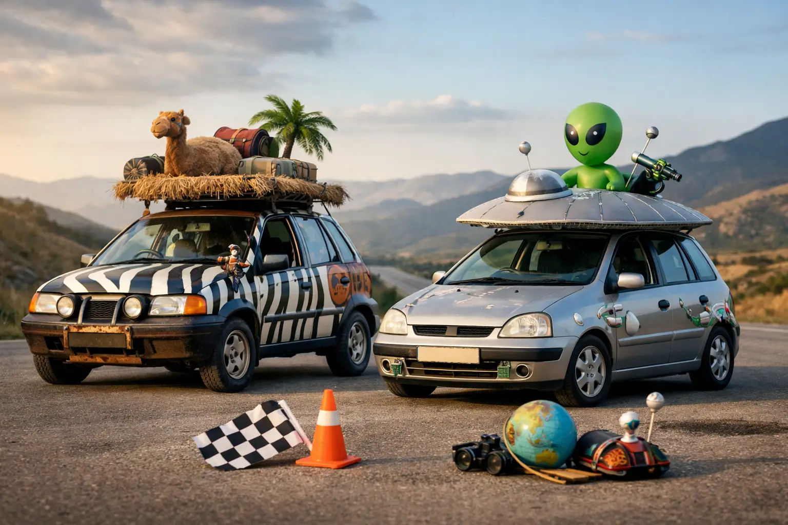 75 Road Trip Team Name Ideas for Rally Crews